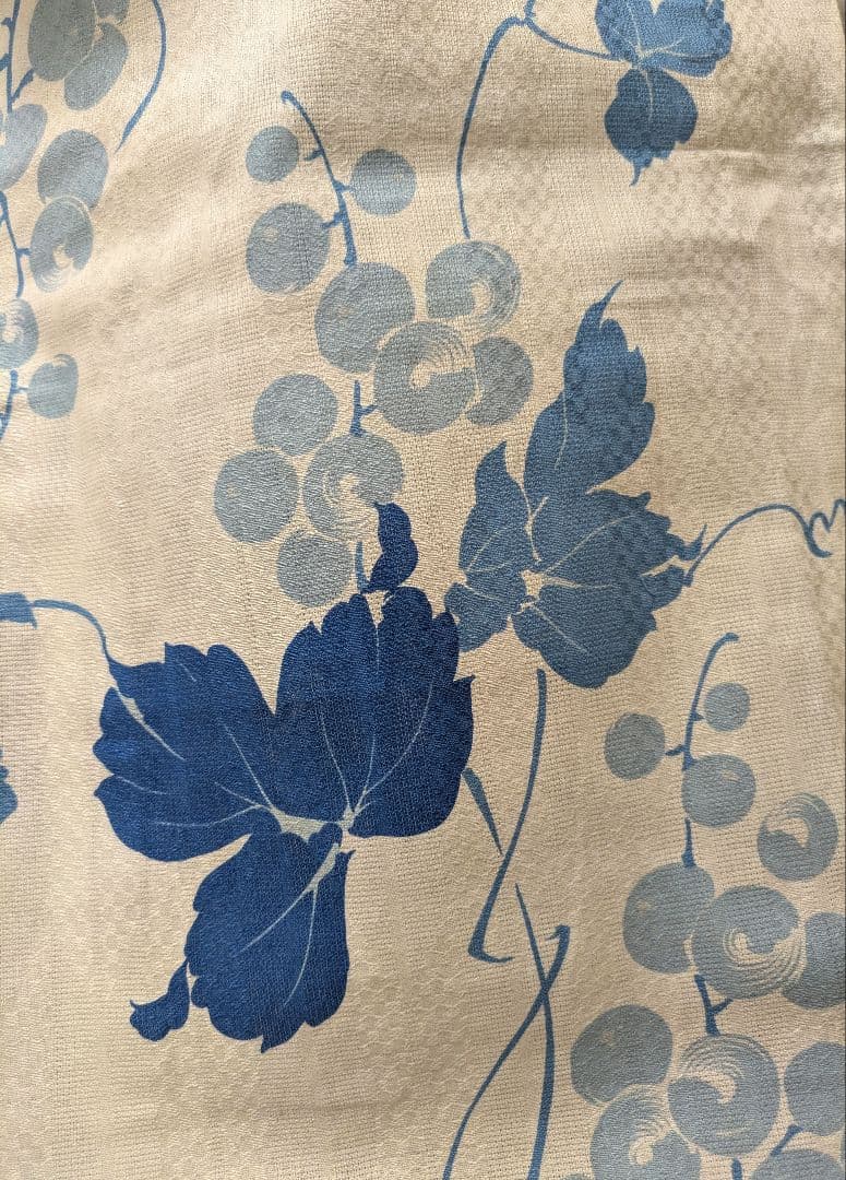 新品　ブランド浴衣　変わり織り