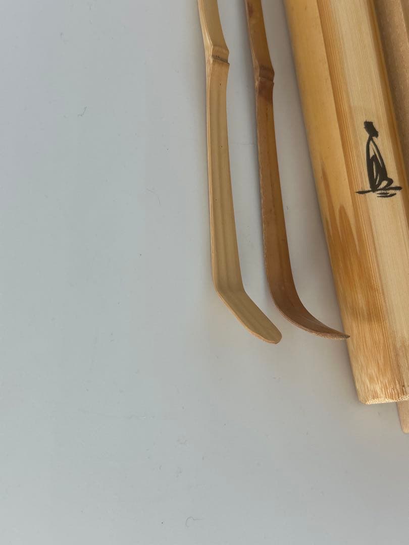 瑞泉寺　須賀玄道筆　茶杓　銘　若松老松　竹高斎作　大徳寺　茶道具