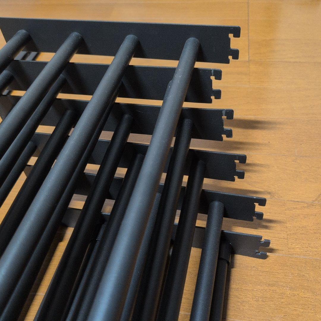 【訳あり】平安伸銅工業 LABRICO 伸縮ラック＆シェルフレール