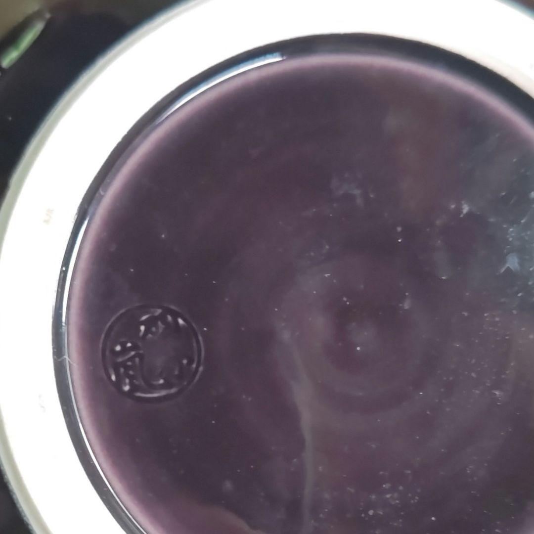 ウ233 水指『中村翠嵐』『紫交趾草花　水指　共箱』茶道具