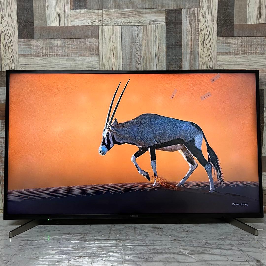 即日受渡❣️全国送料込ハイセンス50型4K液晶テレビWチューナー外付けHDD録画