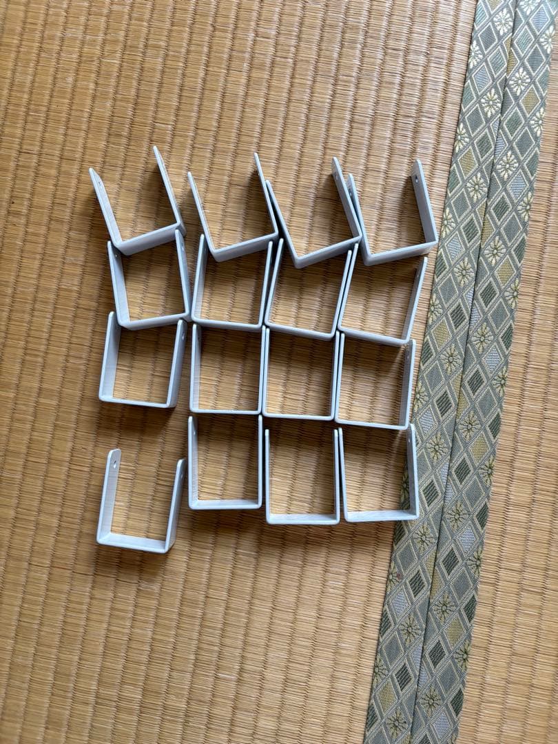 パレットベッド　すのこ　8枚　ベルメゾン 金具付き