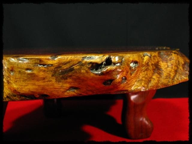 花梨 玉杢 瘤 卓 d76