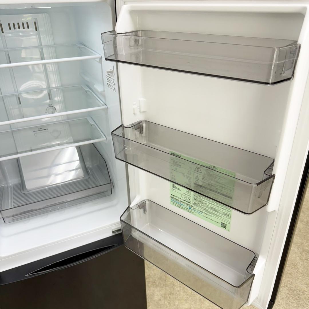 東芝 冷蔵庫 小型 一人暮らし 153L 2023年製 3ヵ月保証付