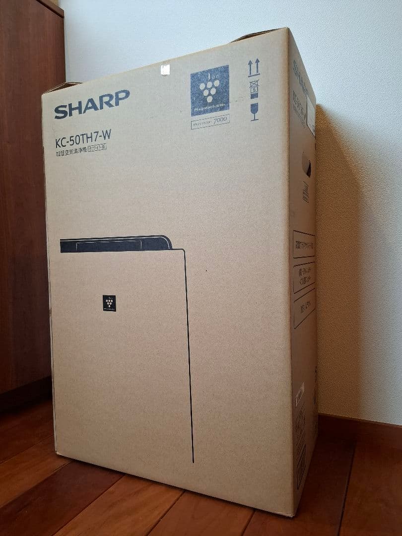 新品未開封　SHARP 加湿空気清浄機 KC-50TH7-W