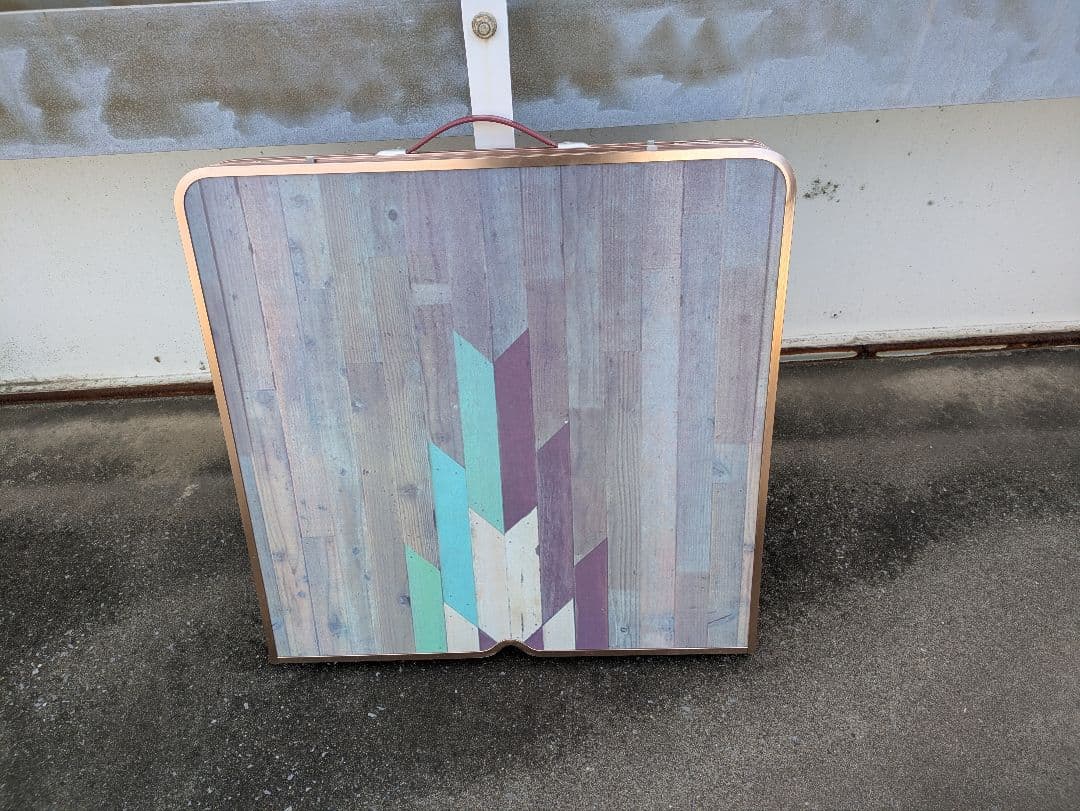 monro モンロ ILリビングテーブル モザイクウッド120 廃盤