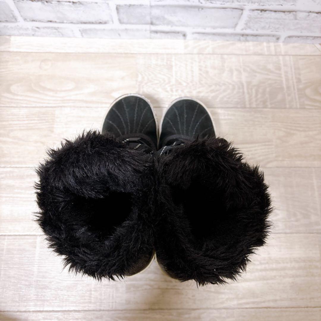 【SOREL】 ソレル （24cm） Tivoli II 防水スエードブーツ 黒