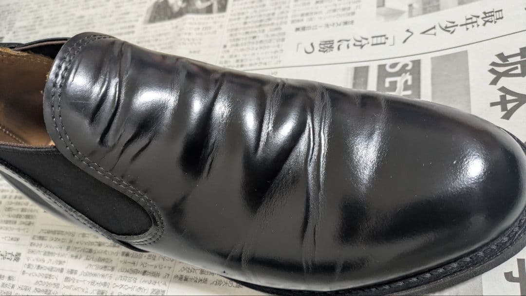 レッドウィング ポストマン ロメオ ブラック 黒 レザー 9198 サイドゴア