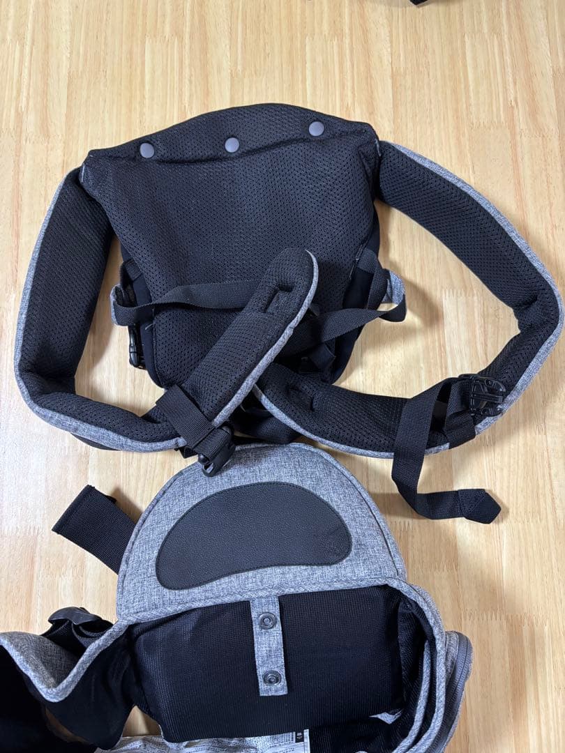 Tran（トラン）肩ひも2本 たためるダブルショルダーヒップシート napnap