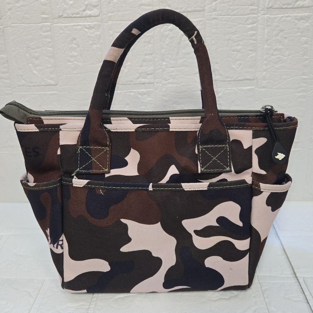 【バーバパパ】PEARLY GATES 迷彩カートバッグ