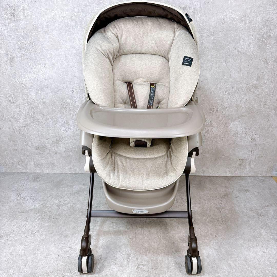 【美品】Combi ネムリラ bedi 手動 ハイローチェア おやすみドーム