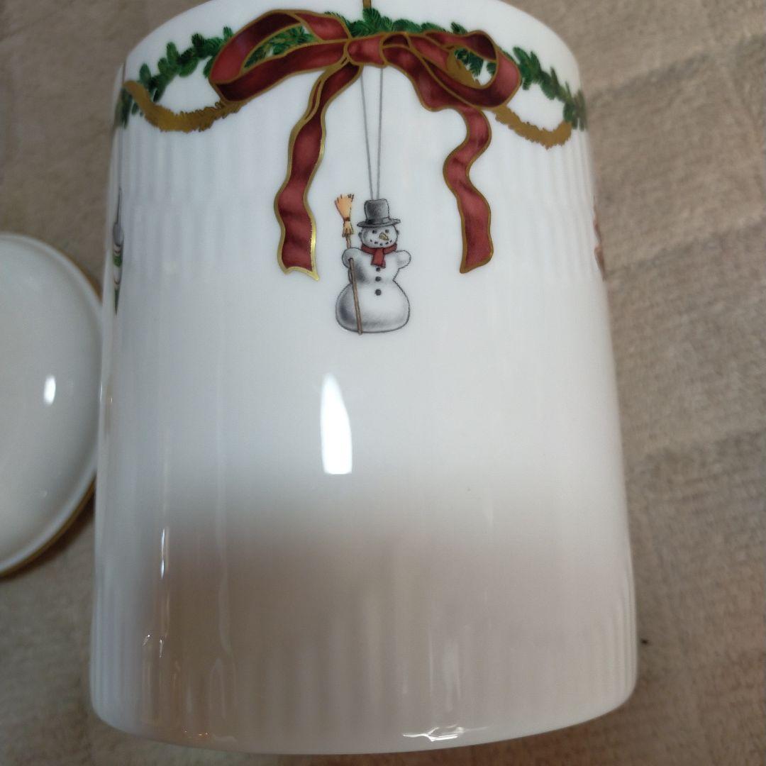 ロイヤルコペンハーゲン　キャニスター　クリスマス