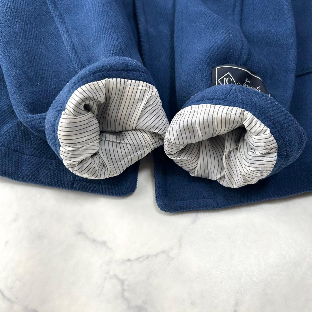 高級イタリア製生地✨　バロムブローサ　SHIPS ダッフルコート　メルトンウール