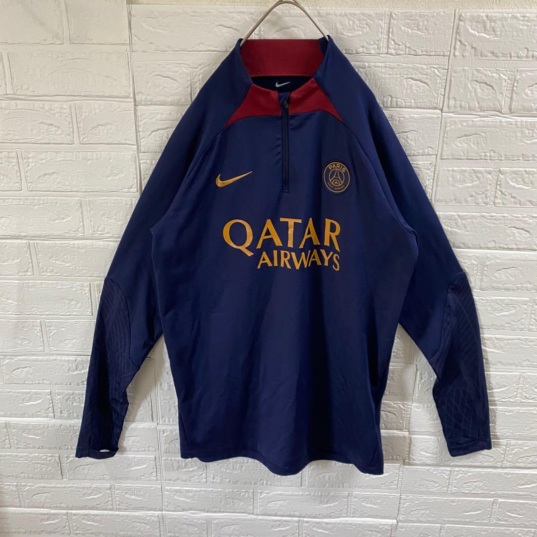 NIKE×PSG パリサンジェルマン　ハーフジップドリルトップ