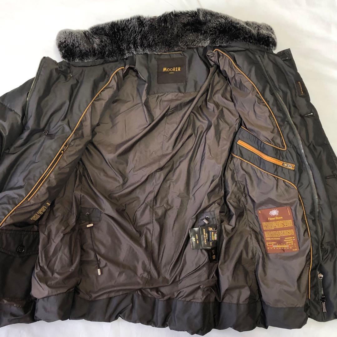 極美品 サイズ54 MooRER ムーレー SIRO-KM ダウンジャケット