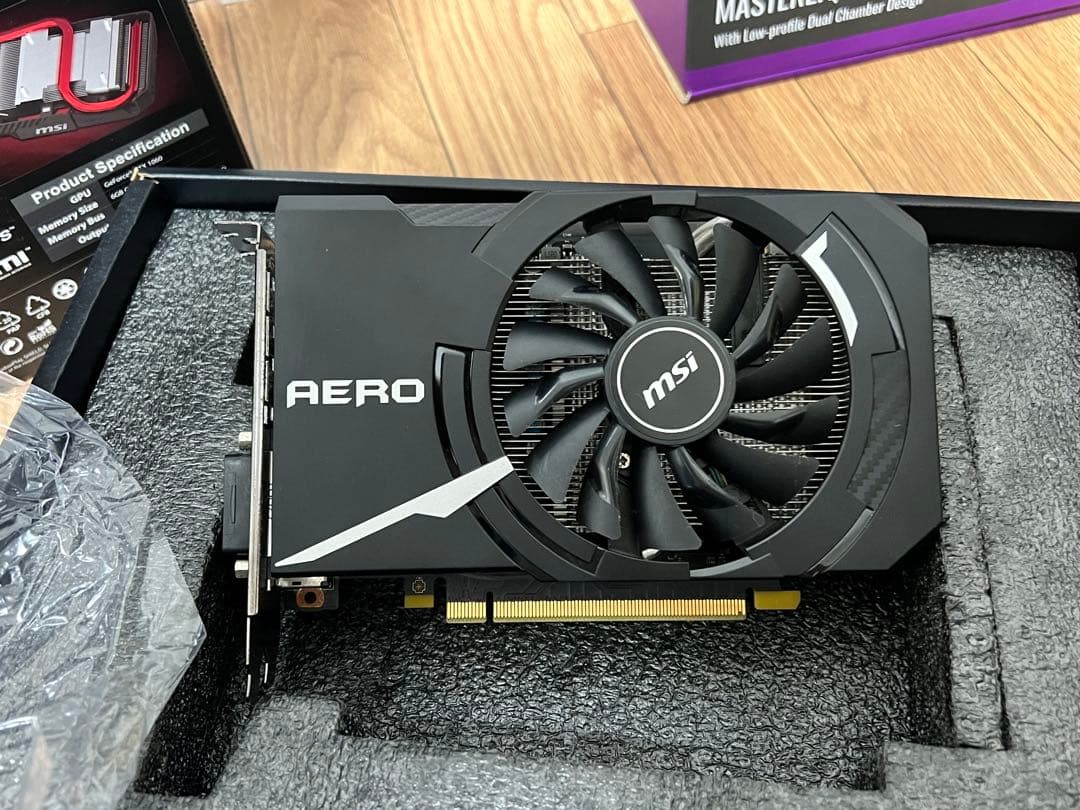 グラフィックボード・グラボ・ビデオカード MSI AERO ITX 1060 6GB