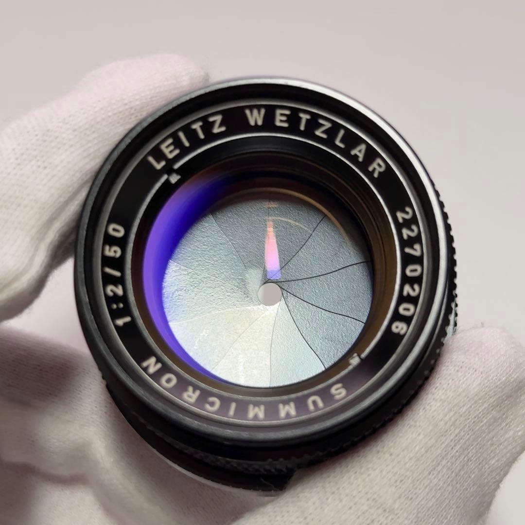 【OH済・希少・美品】ライカ ズミクロン50mm/F2（2nd）ファーストロット