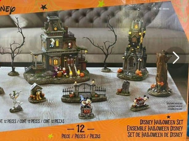 [新品未開封]  コストコ　ディズニー ハロウィン ビレッジ 12ピースセット