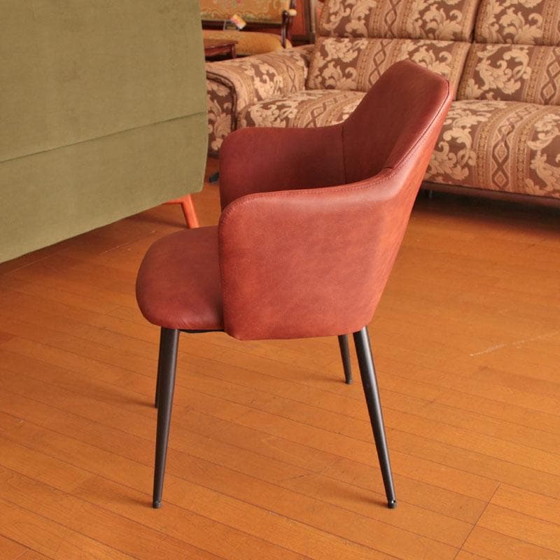 ダイニングチェア キャメルブラウン 椅子 ヴィンテージ 635-185