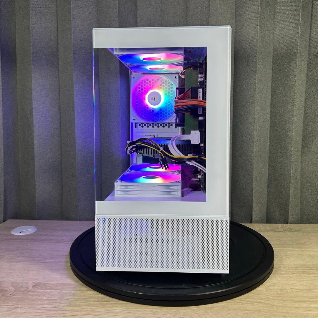 高性能 白 ゲーミングPC RTX2060 Windows11 FPSゲーム快適