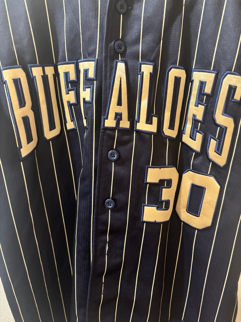 オリックス　廣岡大志　ユニフォーム　サード　Sサイズ　ハイクオリティ