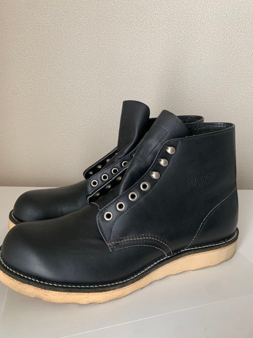 【良品】レッドウィング8165アイリッシュセッター ブラッククローム