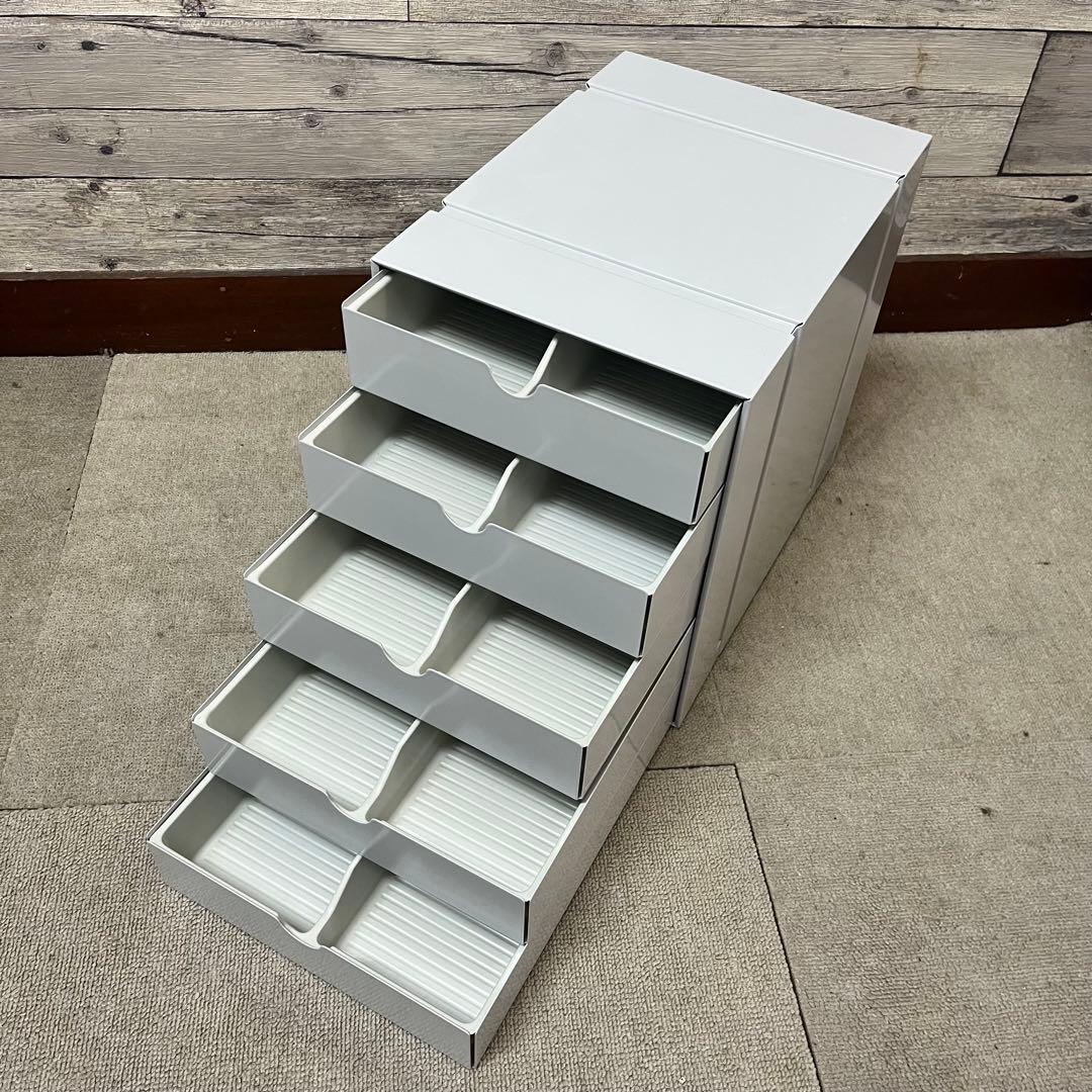 USM イノス ボックス 5段クローズ 色：lightgray （３）