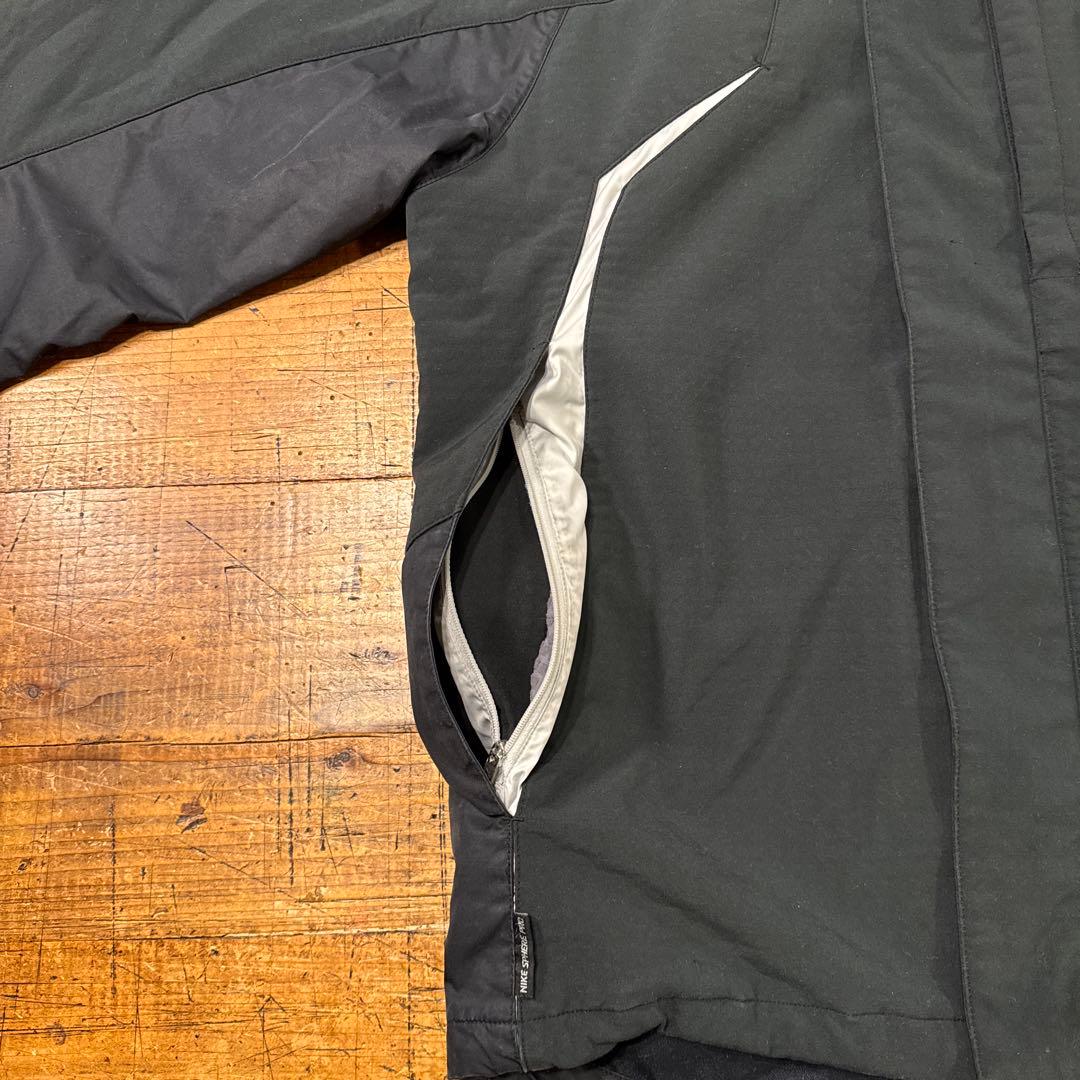 希少 00's y2k NIKE SPHERE PRO L ナイロンパーカー 黒