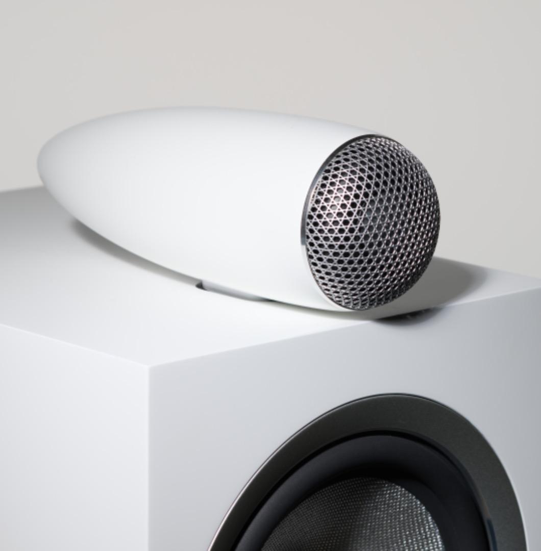 美品！B&W - 705S2-W/サテンホワイト（ペア）ブックシェルフスピーカー