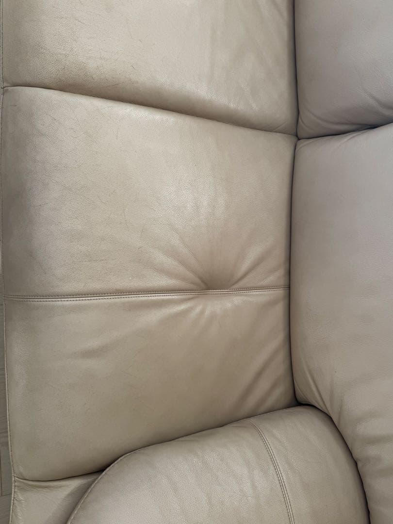 【送料込み】カリモク ZT8312レザー 2人掛けソファ（使用に問題なし）