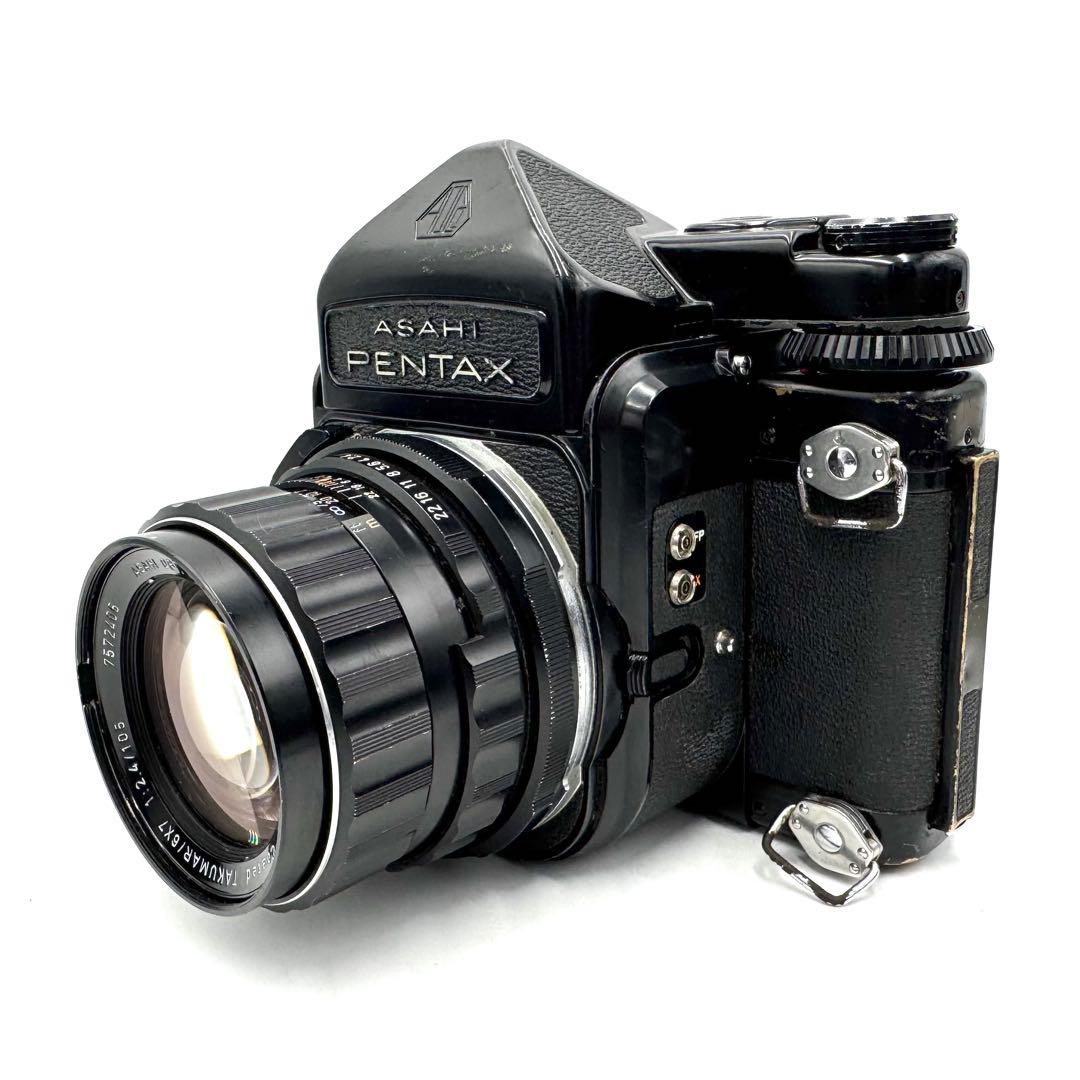 ❁完動品❁Pentax 6×7 TTL ミラーアップ 105mm F2.4