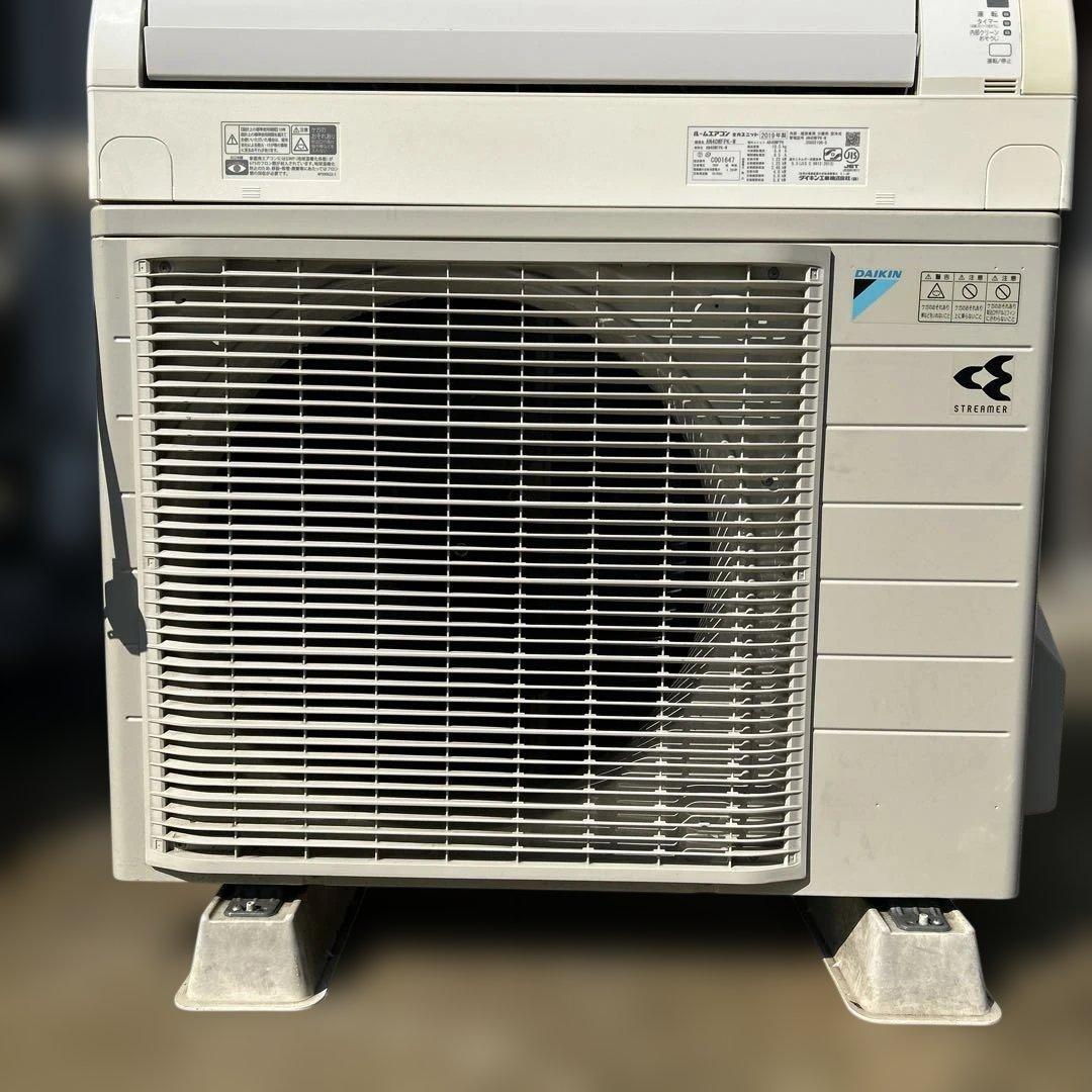 ダイキン　ルームエアコン 200V 14畳用　AN40WFPK-W 2019年製