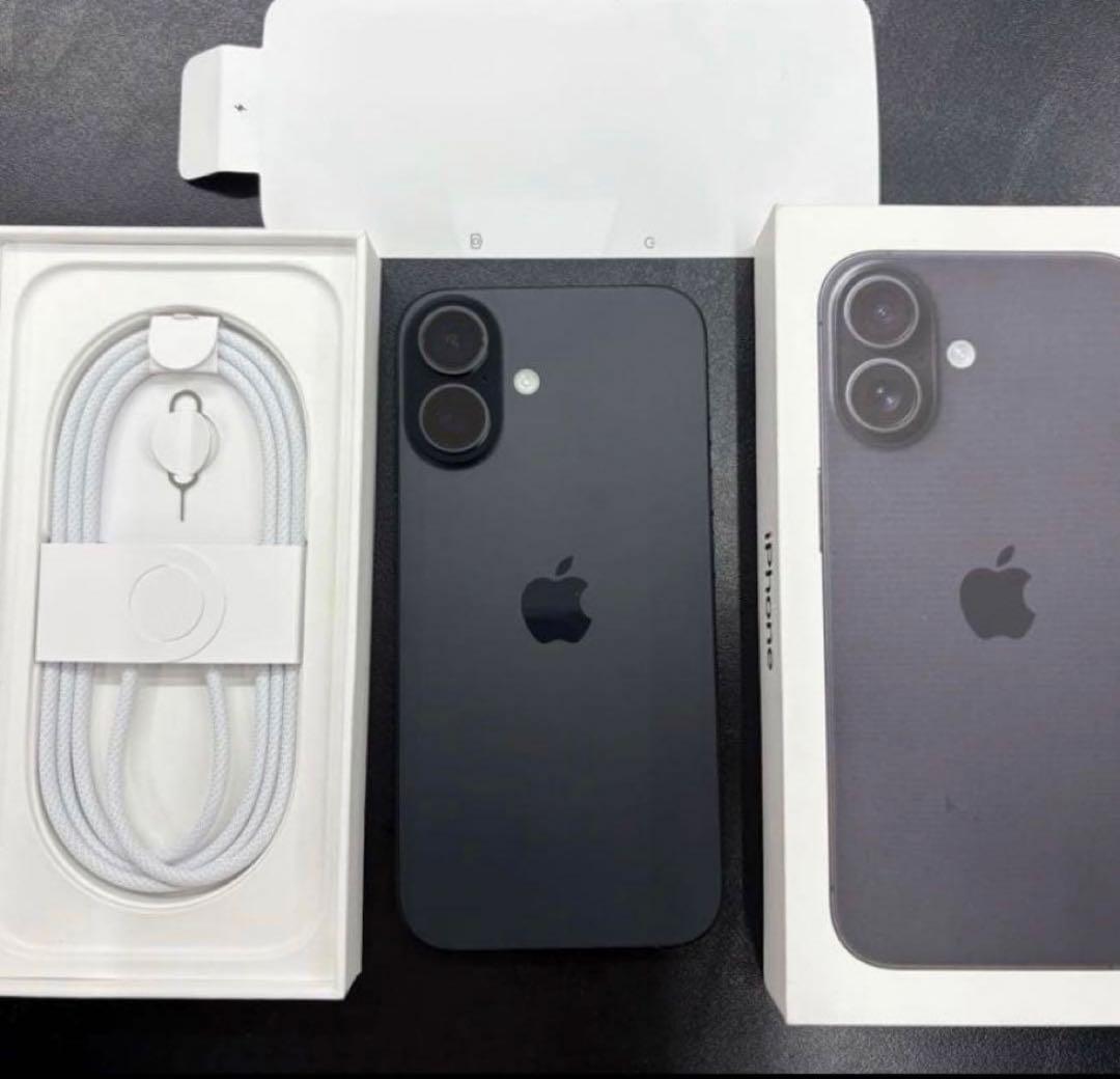 Apple iPhone 16 128GB ブラック 本体