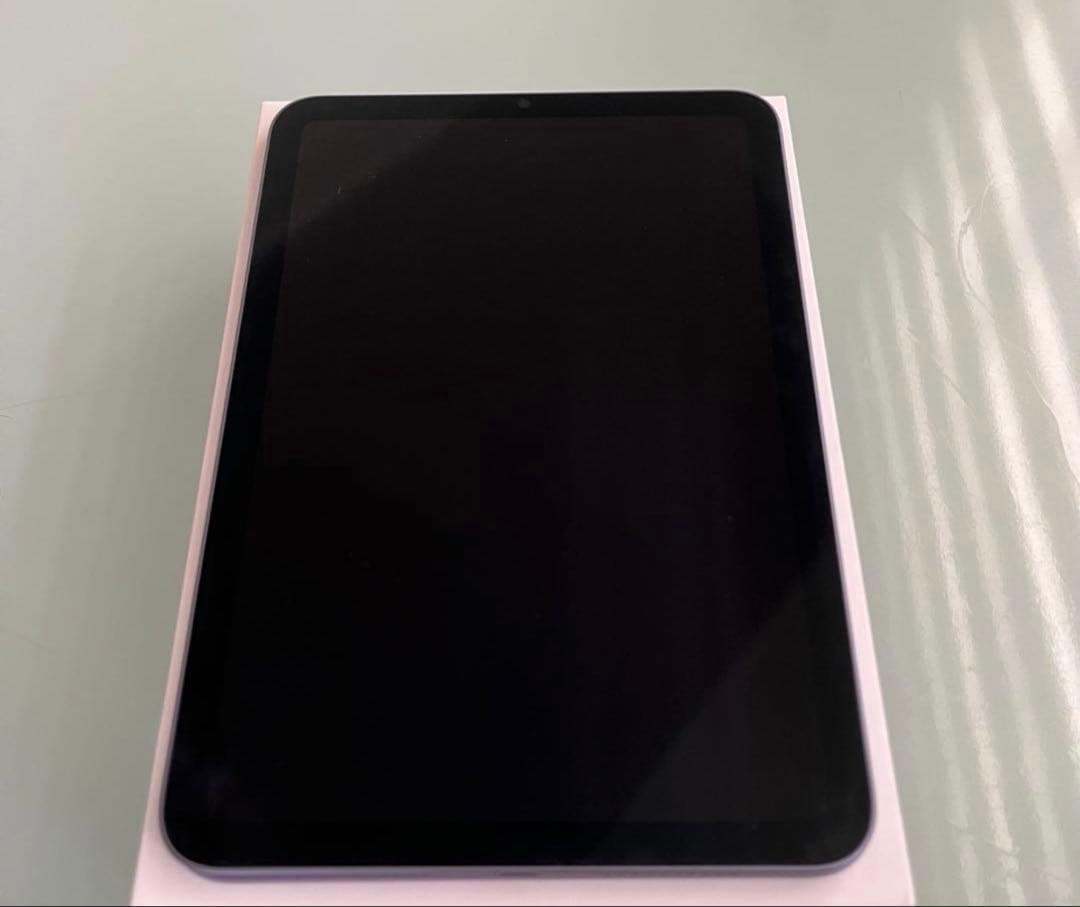 【美品】Apple iPad mini (第6世代) パープル　Wi-Fi