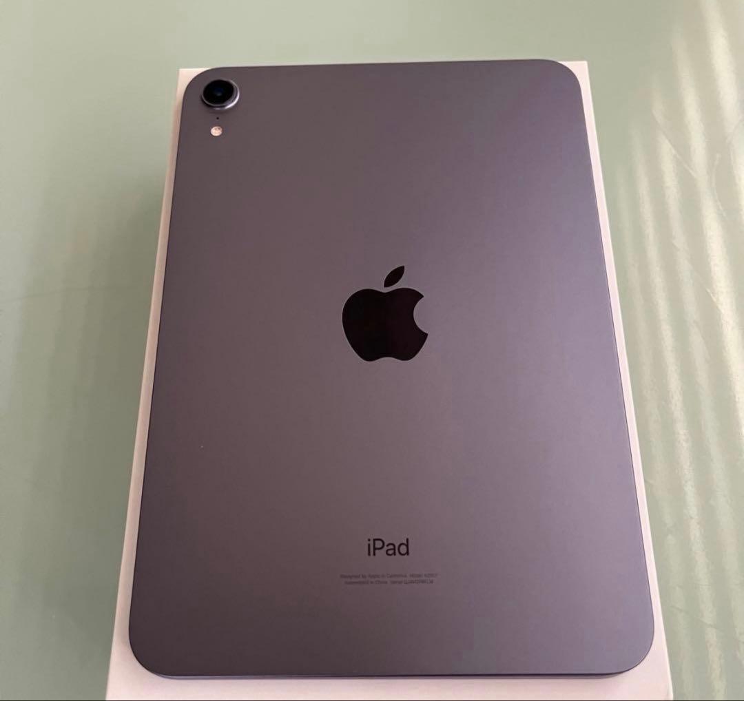 【美品】Apple iPad mini (第6世代) パープル　Wi-Fi