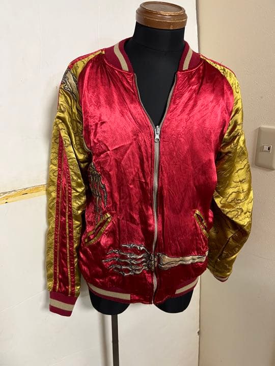 抱き髑髏のスカジャン　箱5