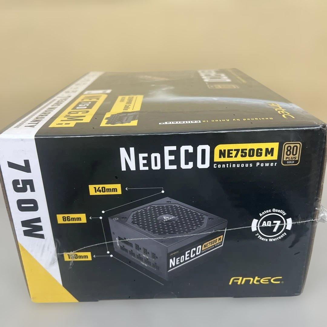602002 ANTEC 80PLUS 電源ユニット「NE750G M 」