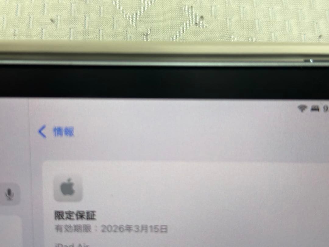 【極美品】iPad Air M3 11インチ ブルー　128GB 第7世代
