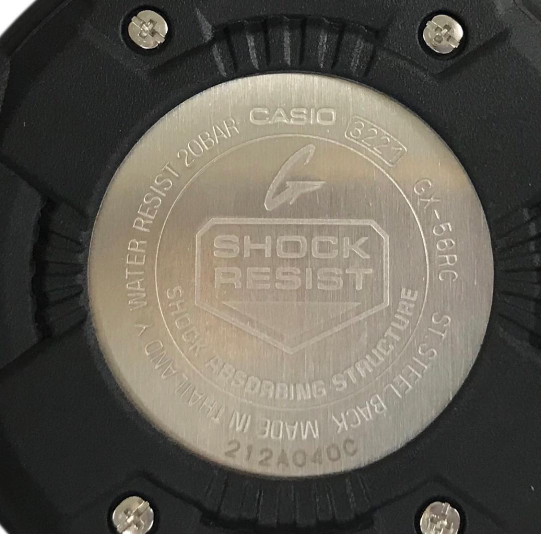 ★良品★CASIO G-SHOCK GX-56RC タフソーラーデジタル