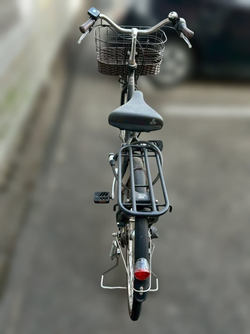 即決 楽ちんパナソニック 電動アシスト自転車 充電池付き　中古動作品直引き　名古