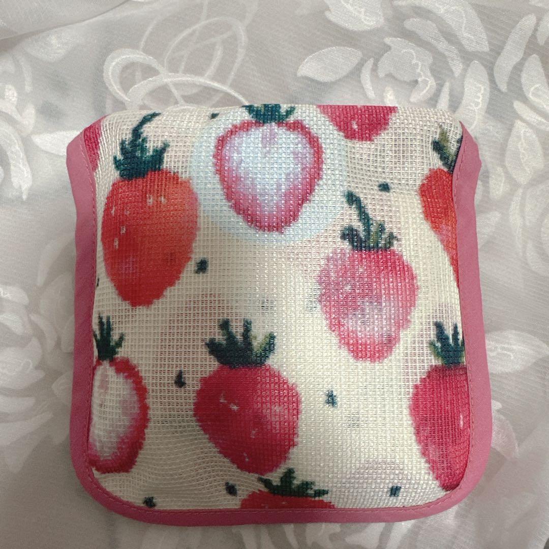 LOVERARY BY FEILER ストロベリードット メッシュ転写バッグ大