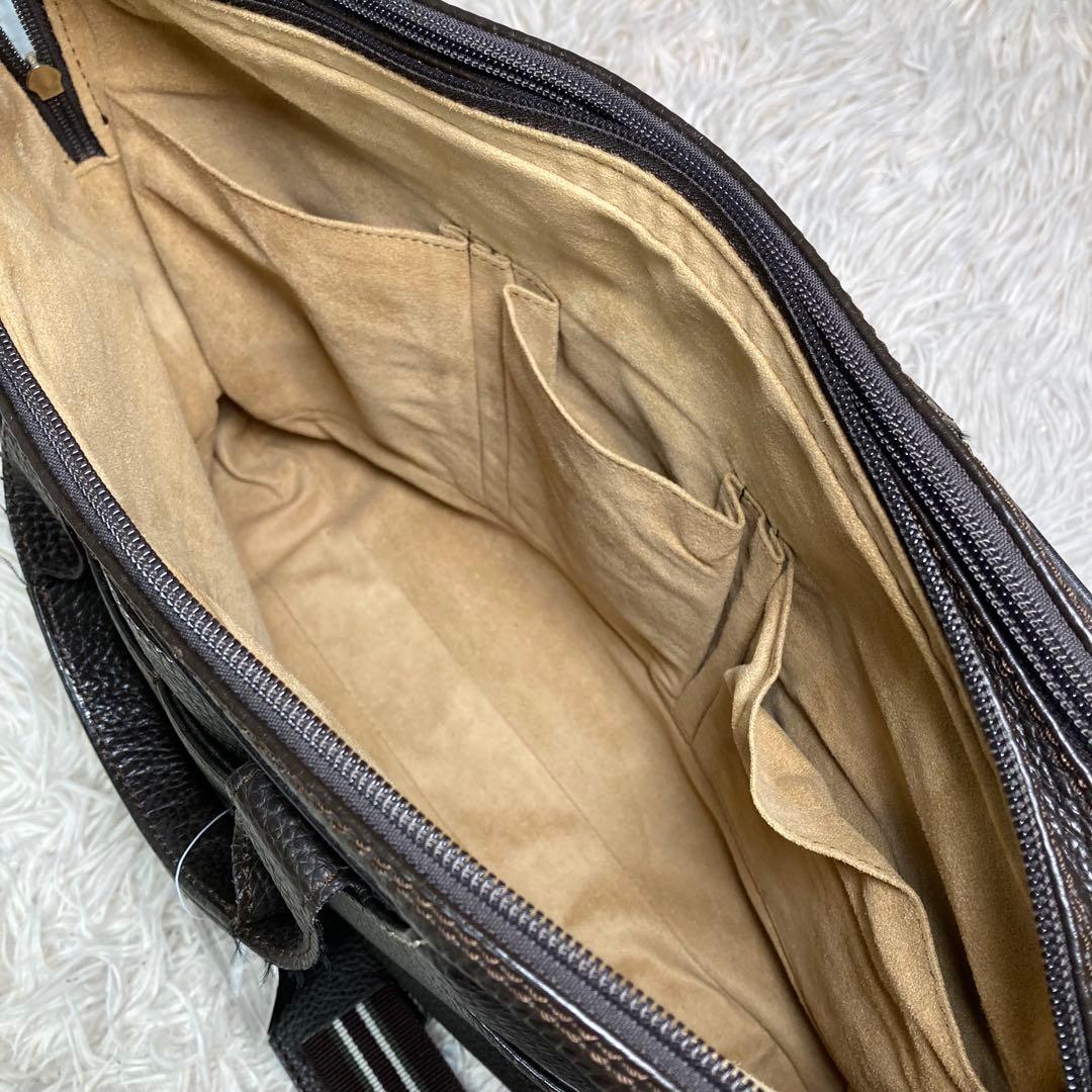 美品　dunhill ダンヒル ビジネスバッグ　ブリーフケース　シボ　2WAY