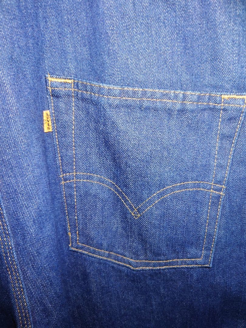 LVC リーバイス デニム オーバーオール 70s ワンウォッシュ 美品