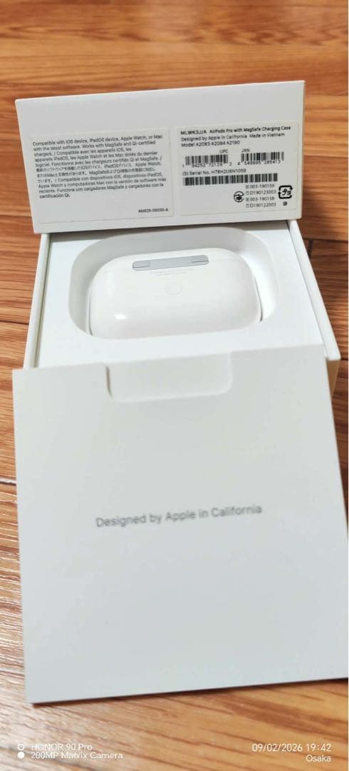 Apple AirPods本体 ホワイト