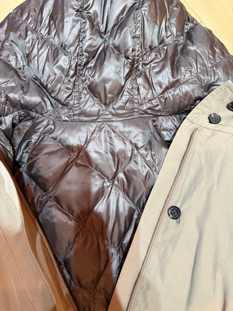 美品 23区Lモッズコート 40ライナー・ファー取り外し可 4way