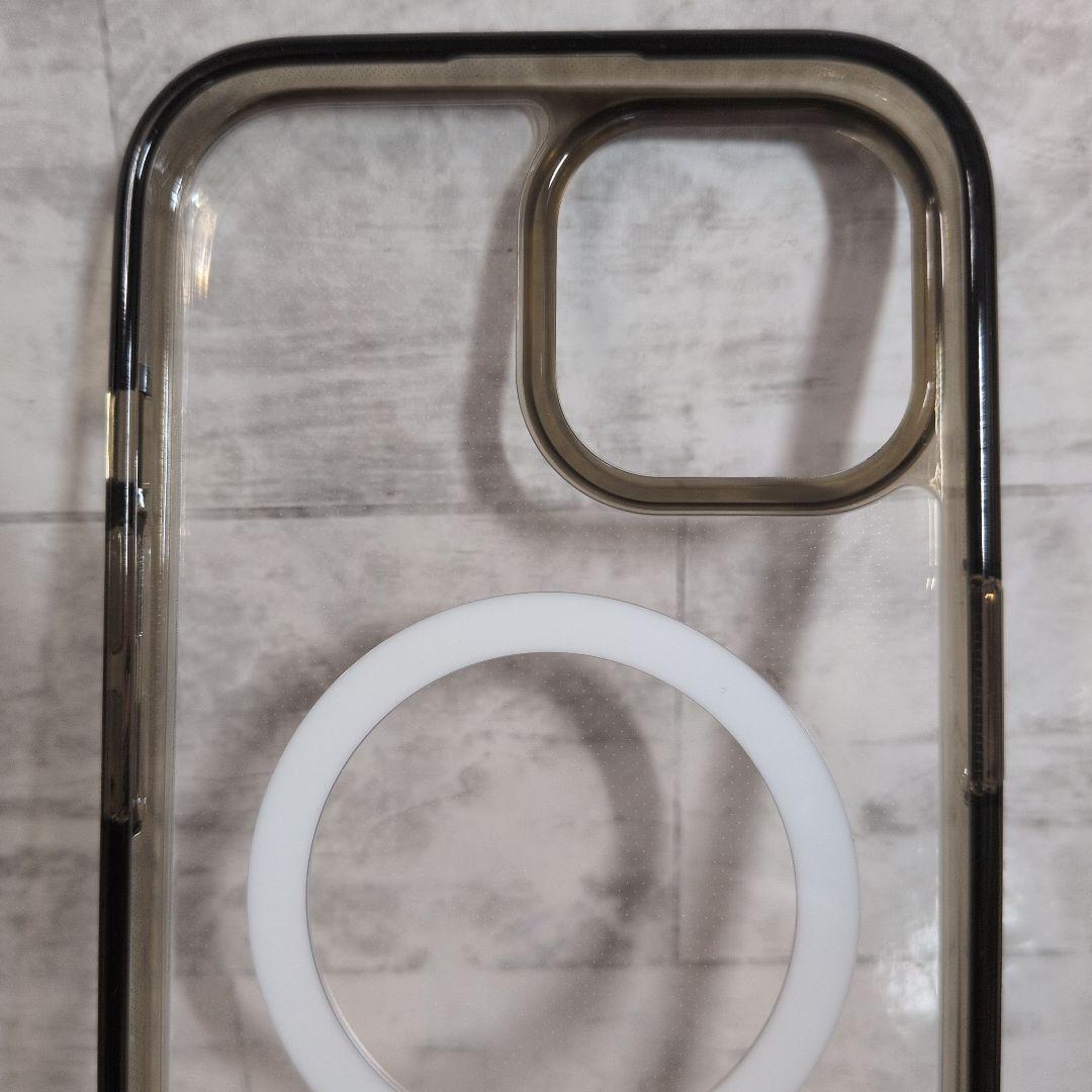 MagSafe対応 iPhone 15 用 保護ケース 黄変防止 マグネット搭載