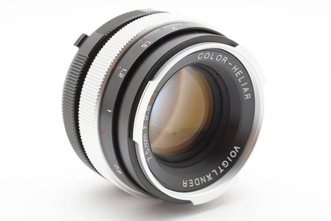 ★レア玉・美品★ COLOR-HELIAR 75mm F2.5 SL #590M