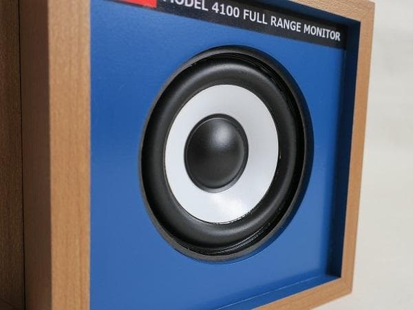 ゆっちゃん★キューブJRスピーカー★3インチフルレンジ 高音質 木目調