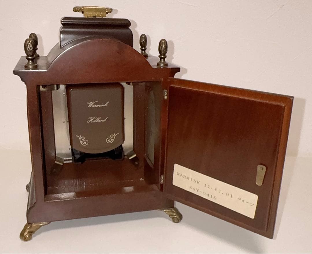 WARMINK ワルミンク ムーンフェイズ 古時計 アンティーク 置時計