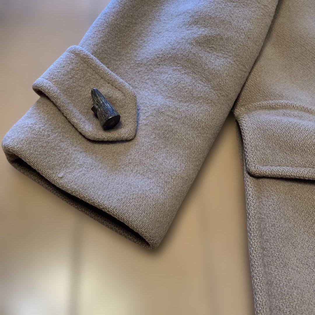 【コッペ&パティ】【美品】バーバリー　英国製　ダッフルコート　ノバチェック